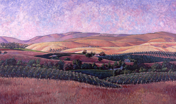 Morning Light, South Livermore painting