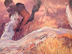 painting in Sycamore Grove Park in Livermore